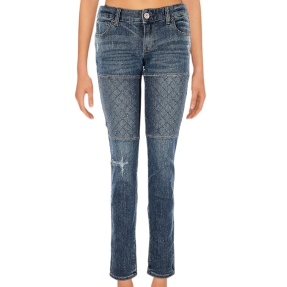 Express Jeans Stella Low Rise Legging Jeans - Picture 1 of 6